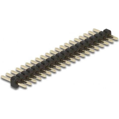 DELOCK 66687 ACCESSOIRE POUR CARTE DE CIRCUIT IMPRIMÉ (PCB) EMBASE À BROCHES NOIR, MÉTALLIQUE 5 PIÈCE(S) (1/2)