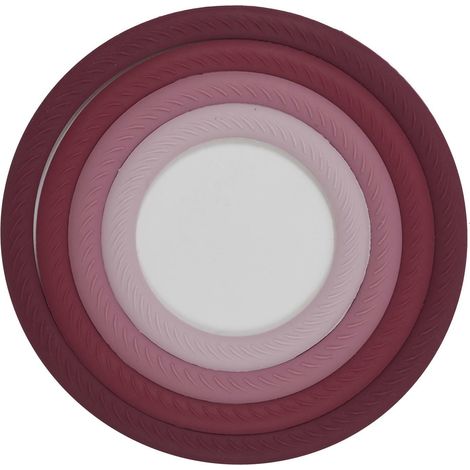 Cuscinetto protettivo in silicone rosa (1/4)