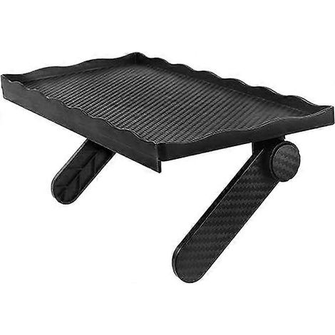 Étagère supérieure pour téléviseur, étagère supérieure pour écran, support de rangement réglable et pliable pour téléviseur, ordinateur, boîtier TV, routeur, appareil photo, console de jeux, télécomma (1/5)