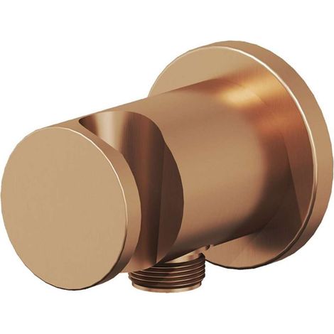 Ravak Chrome - Culla a muro con supporto, oro rosa spazzolato X07P708 (1/3)
