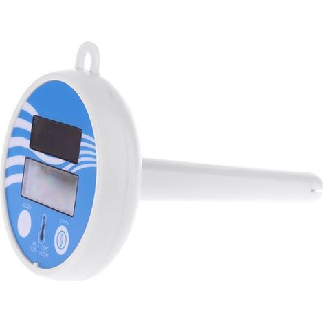 Thermomètre solaire flottant étanche IPX8 avec écran LCD pour spa, piscine et aquarium. (1/5)