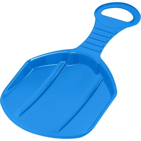 KOTARBAU® Luge - Plastique - 53x34x3,5 cm - Rose - Luge à Neige - Sled - Traineau a Neige Enfant et Adulte - Traineau Léger et Résistant - Poignée Ergonomique (1/5)