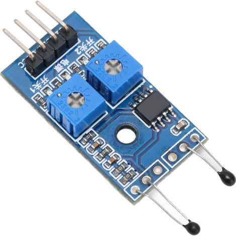 2-Kanal-NTC-Wärmesensormodul, Temperaturreglerplatine, elektronische Schaltung, Thermistor-Sensormodul-Kit für DIY-Projekte (1/5)