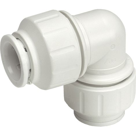 John Guest Speedfit Equal Elbow 22mm PEM0322W (Pack of 4) (1/2)