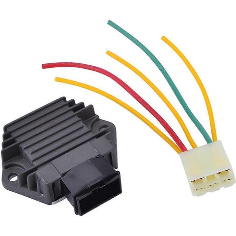 Régulateur de tension et de courant redresseur YHC SH691 pour Honda CBR 250, 400, CBR600 F, CBR900, Shadow 750, CB250, CB400, CB500 et CB600 Hornet (1/5)