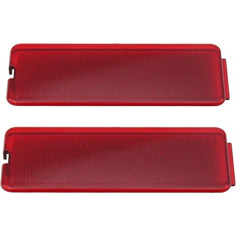 2 Stück Türreflektoren (vorne/hinten) passend für Ford F250, F350, F450, F550 Super Duty (1999–2007)
