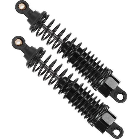 Set mit 2 Ersatz-Stoßdämpfern aus Metall für 1:10 RC-Autos, schwarz, 85 mm. (1/5)