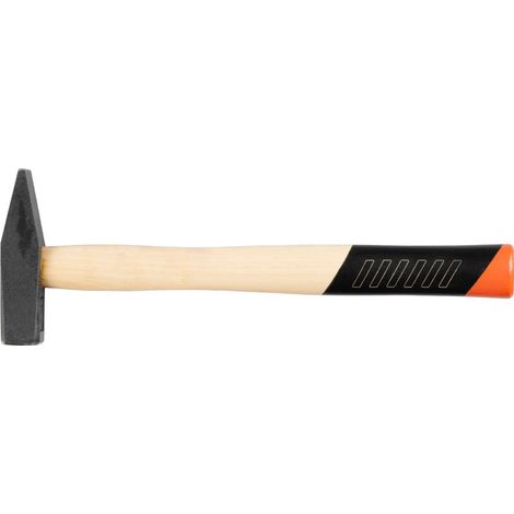 Hammer Strend Pro Premium HM102, 300 g, Hickory, Holzgriff, Schlosserhammer