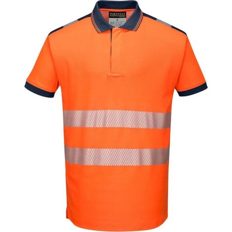 Polo Hv Pw3 Couleur : Orange/noir Taille Xxl - (1/4)