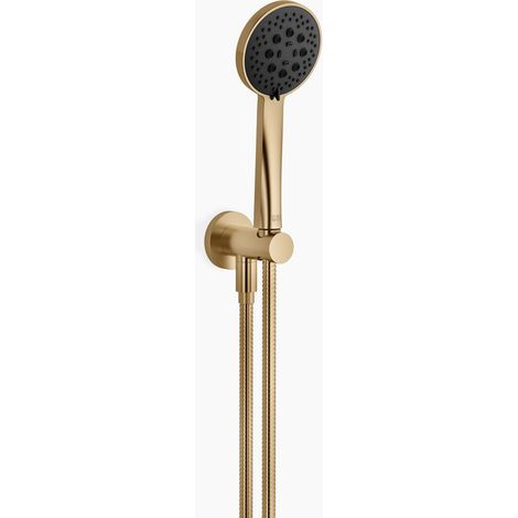 Dornbracht Schlauchbrausegarnitur mit integriertem Brausehalter,