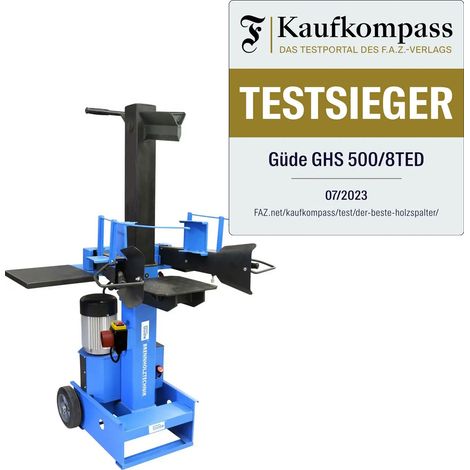 Güde Holzspalter GHS 500-8 TED Brennholz Spalter 8 Tonnen Kurzholzspalter
