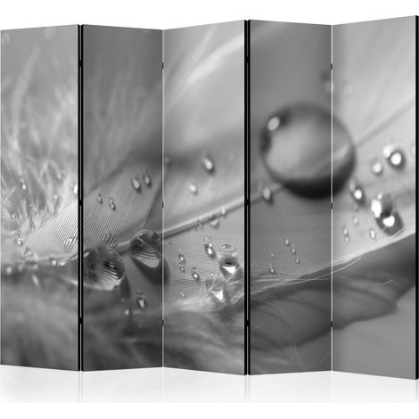Paravento - Grey Feather II [Room Dividers] - 225x172 (1/4)