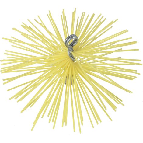 RIBIMEX PRFUTR250 Scovolo Rotondo Nylon, 250 mm
