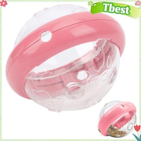 Tbest Jouet de puzzle de distribution de nourriture Jouet Puzzle de Distribution d'Aliments animalerie jouet Poudre de fille OVNI (1/5)