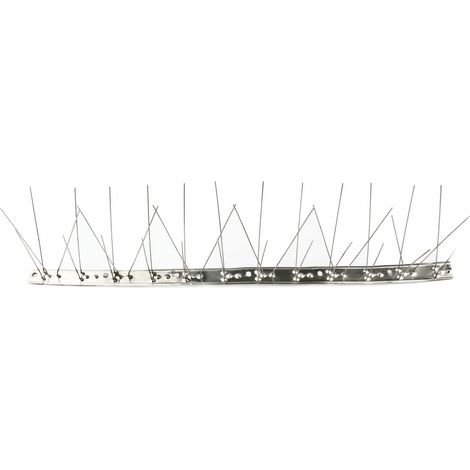 Púas Ahuyentador de Palomas 50cm 65mm Inox Akhuo
