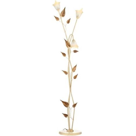[NEUWERTIG] B-Ware Euluna Stehleuchte Vanda Florentiner Stil elfenbein Stehlampe Standleuchte Lampe (1/2)