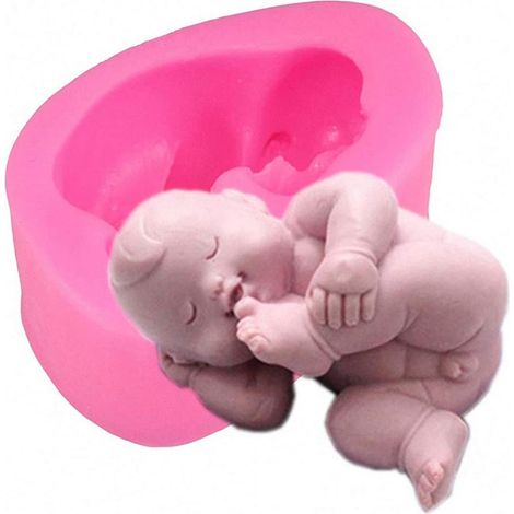 en silicone 3D pour bébé moule à sucre et chocolat outil de (1/4)