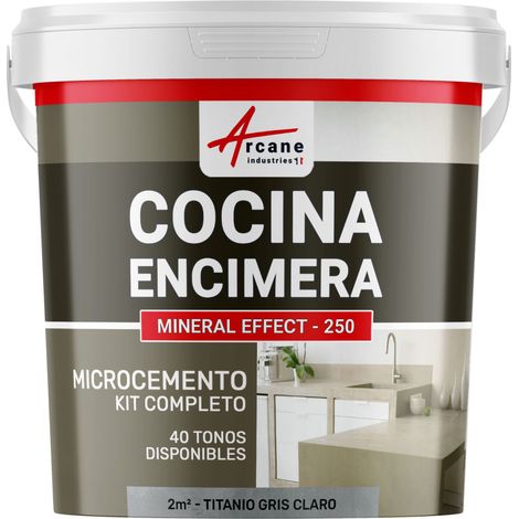 Microcemento cocina: para encimera y suelo de la cocina