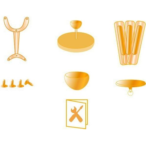 Spare parts for CasaFan wind machine / wall fan WM2 Wall Eco