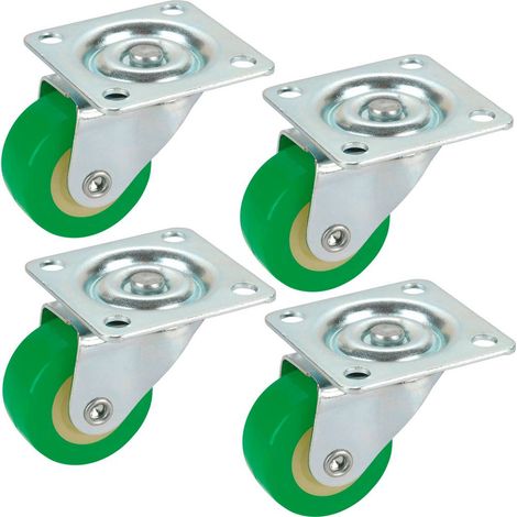 dörner + helmer 450127 Ruota girevole Diametro ruota: 30 mm Capacità di carico (max.): 20 kg 4 pz.