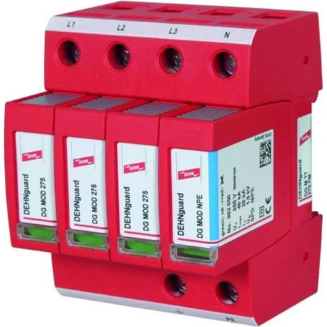 Dehn DG M TT 275 FM parasobretensiones compacto rojo