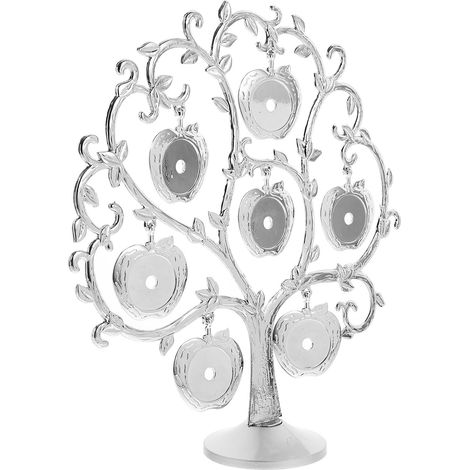 Cadre Photo Mariage en Métal D'arbre, Décoratif et Pratique, Style Créatif Unique, pour Décoration Intérieure Élégante (1/5)