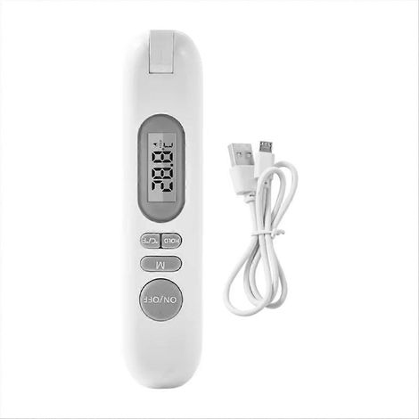 Digitales Thermometer mit Edelstahlsonde, LCD-Display zum Grillen, Kochen und Backen, USB-Ladefunktion, Überhitzungswarnung (1/5)