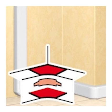 Legrand 010605 Interior angle 85 to 95° for DLP mono trunking 50x105 - white