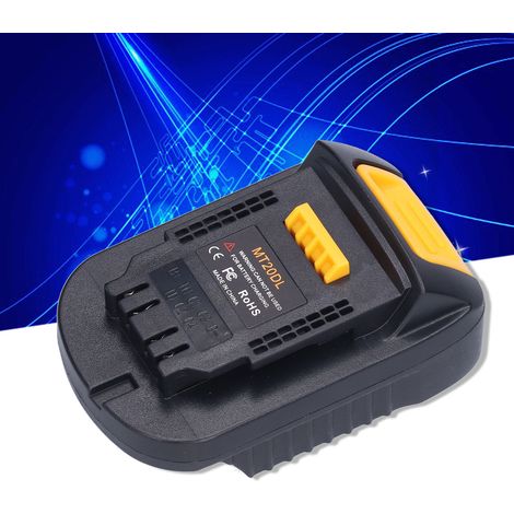 Adaptateur adaptateur de batterie MT20DL Makita vers DeWei (1/5)