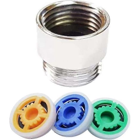 Limiteur de débit de douche, limiteur de débit, limiteur de débit de douche, lot de 3 - débits de 4, 6 et 9 l/min, compatible avec les robinets de douche de 95 mm (1/5)
