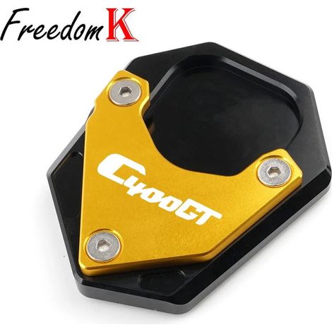 (C400GT Or) Compatible avec BMW C400X C400GT C 400X 400GT 2019 2020 2021 Moto Béquille latérale CNC Extension de béquille Maxpower (1/4)
