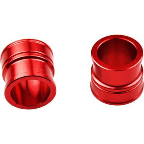 SCAR RACING Spurverbreiterungen für die Vorderachse, passend für Suzuki RMZ 250 (2007–2025), RMZ 450 (2005–2025) und RMX 450Z (2010–2019), rot