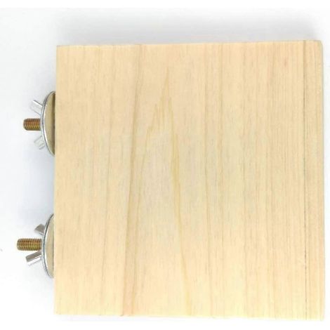 Set aus 2 Holzplattformen für Hamsterkäfige, Holzplattformen für Chinchillas, Rennmäuse, Ratten