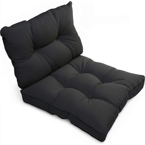 Outdoor Loungekissen Flair, 60x40cm, 60x60cm, Graphitgrau