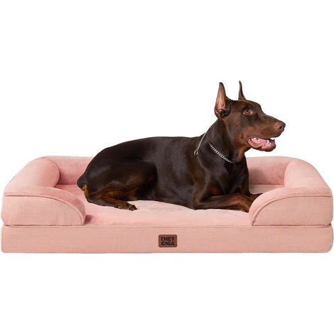 Panier pour Chien Taille XXL, Orthopédique et Lavable, 122x89x20cm (1/5)