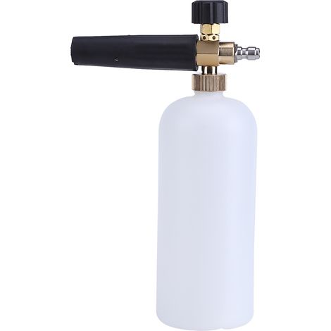 Canon à mousse, pistolet de lavage auto, nettoyeur haute pression, bouteille, générateur de mousse, lavage auto (1/5)