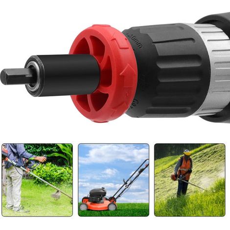 Adaptateur De Perceuse Pour Démarrage Électrique - Compatible Avec Équipements À Démarrage Électrique - 3,8 cm - Rouge Et Noir - 1 Pièce (1/5)