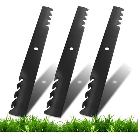 SJLERST 21 Inch Stainless Steel Mower Blade， Compatible with BOBCAT/RANSOMES GREAT DANE Ferris Husqvarna 112111-03 D18036 GDU10232 1520842 1520842S 5020842 (1/5)