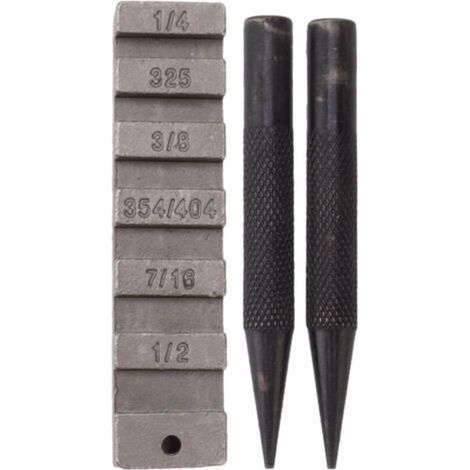 Décapsuleur de Chaîne Portable pour Scie à Chaîne Kit d'Outillage de Réparation Outil de Démontage de Maillons pour Riveteurs et Menuisiers - (1/5)