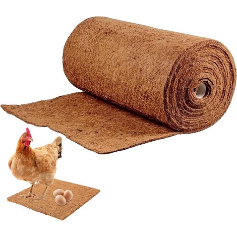 Coussinets de nidification, coussinets de nidification pour poulet Tapis de Coussinets gigognes lavables pour poulailler, accessoires de poulet pour poulailler, 11,8x (1/5)