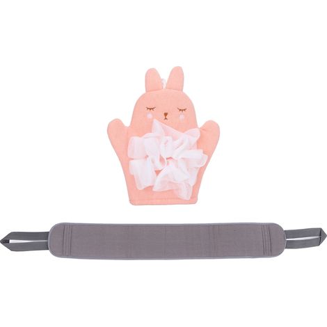Lot de 2 Gants de Gommage Exfoliants pour Douche, Brosse de Nettoyage Profond pour le Dos, Accessoires de Bain, Lavage Corporel (1/5)