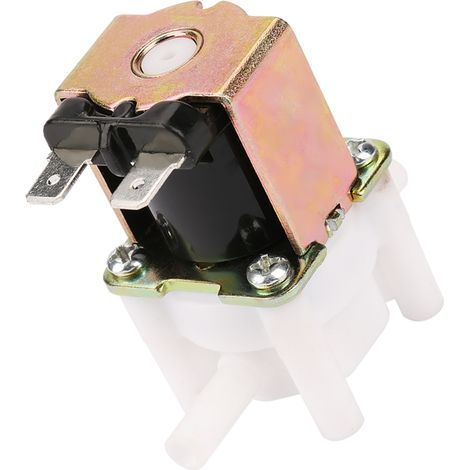 Électrovanne d'arrivée d'eau 12 V normalement fermée (N/C) à insertion rapide pour machine à eau pure (1/5)