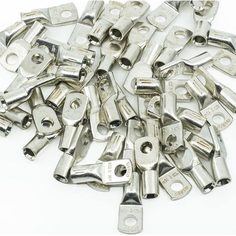 ERKO 50 PIÈCES DE BORNE DE CÂBLE PROFESSIONNEL KCS POUR CÂBLES MULTICONDUCTEURS POUR VIS M5 ET TAILLE DE CÂBLE DE 4 MM²