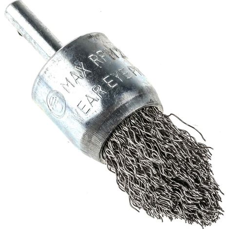Brosse abrasive Extrémité RS PRO Acier Inoxydable Diam 25mm ( Prix pour 1 ) (1/2)