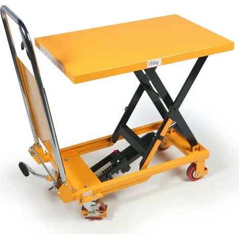 Mesa Elevadora Hidraulica Elevacion Y Transporte, 150 Kilos