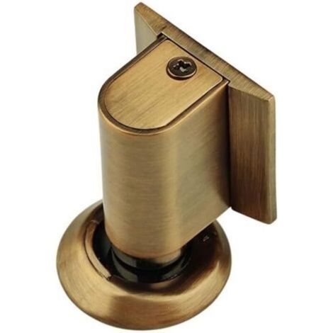 Door Stoppers, Anti-Puncture Suction Door Stopper, Windproof Soft Close Suction Cup Door Stop for Office Home Bedroom (Copper) (1/5)