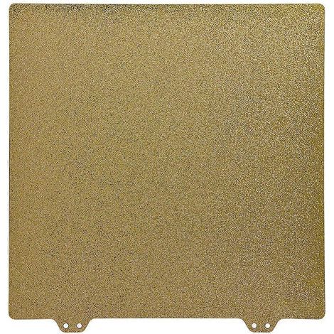 Langlebige Stahlbettplatte mit glatter PEI-Beschichtung, magnetischer Basis und robuster Metallkonstruktion für zuverlässiges und präzises 3D-Drucken.