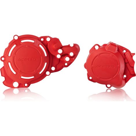 Cache-moteur ACERBIS (cache d'embrayage et d'alternateur) X-POWER BETA 250/300 RR '18-'24, XTRAINER 250/300 '18-'24 ROUGE