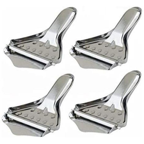 BEBUSINGOTO 4 Pcs Presse Citron INOX Manuel, Presse Tranche Citron Manuel Lemon Squeezer, Presse Agrumes à Levier Manuels de Cuisine (1/5)
