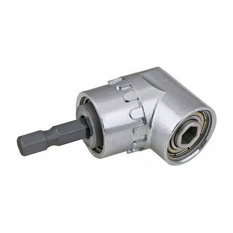 SHINING HOUSE Stück elektrischer Akku-Bohrer-Schraubendreher 105 Grad 1/4 Zoll starker magnetischer Bohrfutter-Sechskantstab, Silber (1/5)